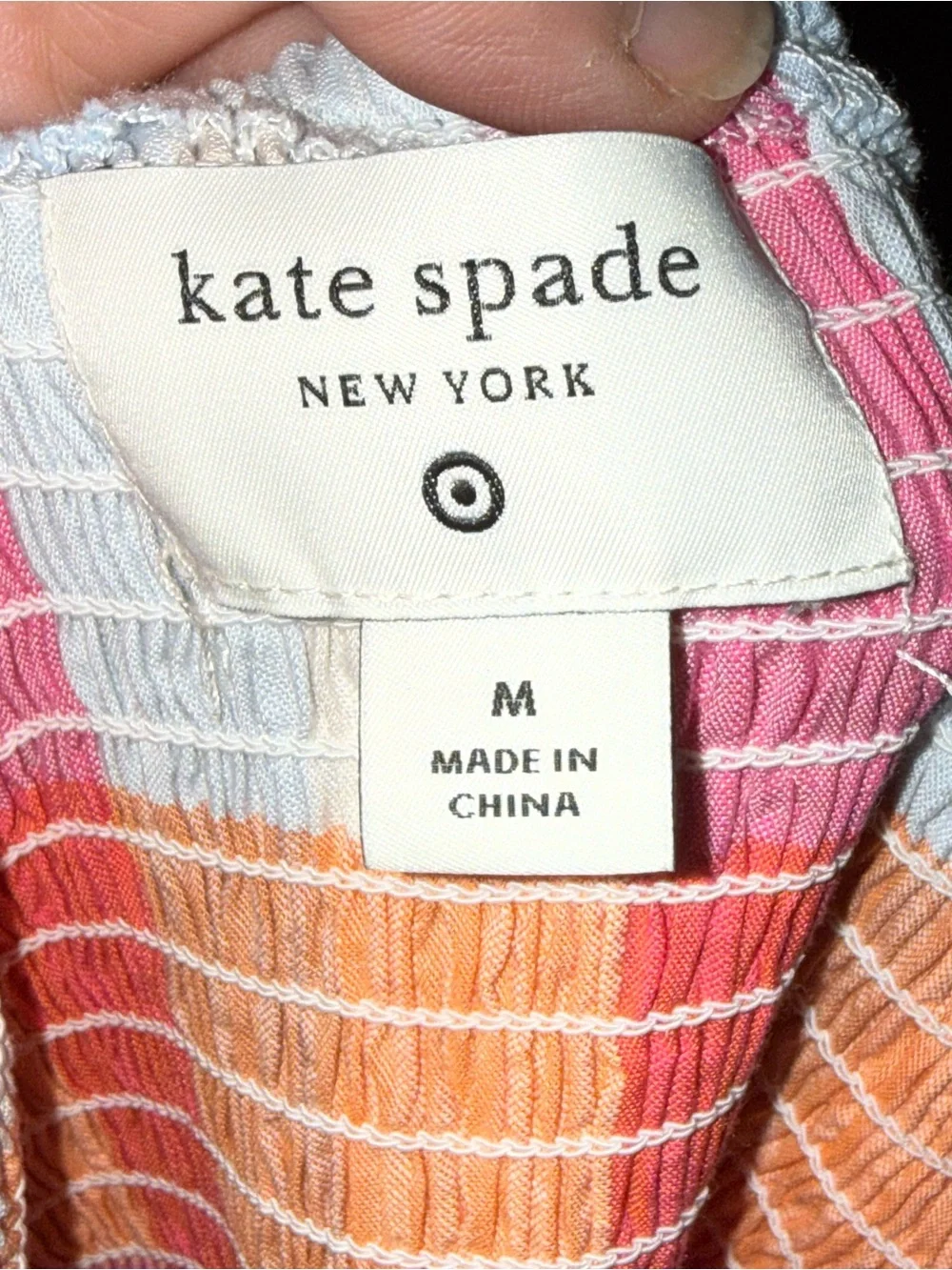 EUC Kate Spade x Target madras plaid midi dress w/tie belt worn 1x size medium - Picture 11 of 13